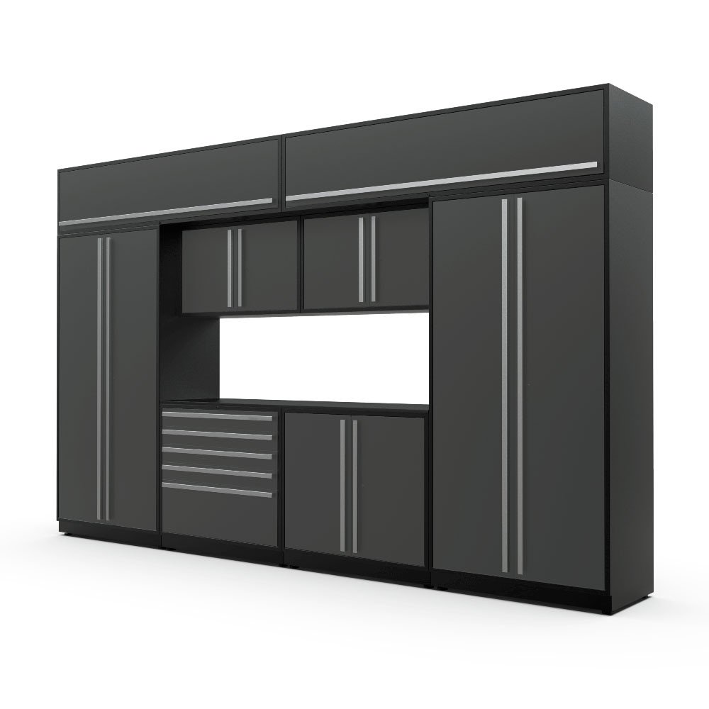 Proslat Fusion Plus 13 ft set MAX Overheads Garage Cabinet - Image 2