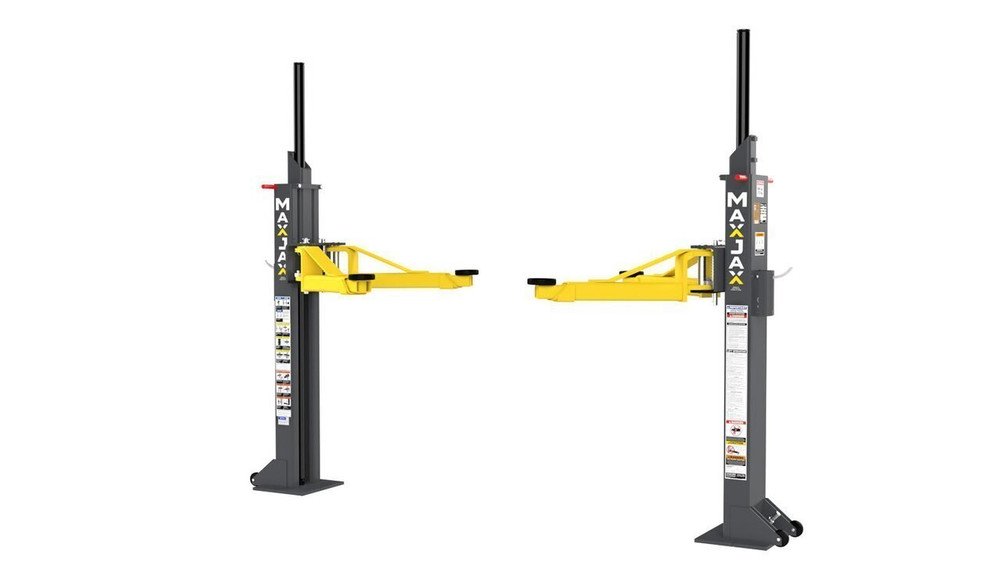 MaxJax M7K Portable Two-Post Garage Lift - Ultimate Package - Image 2
