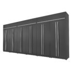 Proslat Fusion Plus 20 ft Garage Cabinet set 6-Pack