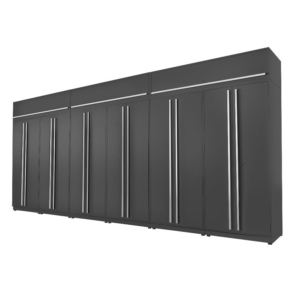Proslat Fusion Plus 20 ft Garage Cabinet set 6-Pack