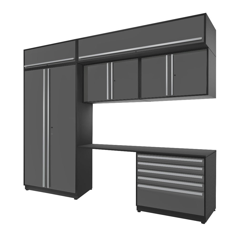 Proslat Fusion Plus 10 ft Garage Cabinet set