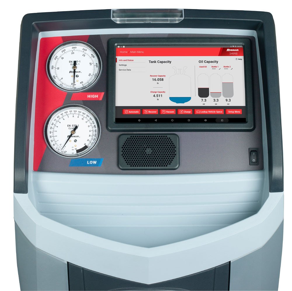 Robinair 34998 Connected R-134a ACS Machine - Image 2
