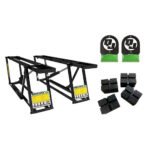 QuickJack Package (1) 5000TLX-110V + (1) Wall Hangers Set + (1) Pinch Weld Blocks Set