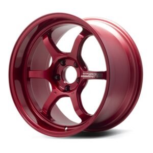Advan Racing R6 Wheel - 18x8.0 / Offset +45 / 5x114.3 (Racing Candy Red)