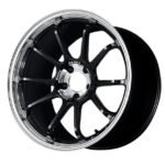 Advan RZ-DF2 Wheel (C-1 Concave) - 19x8.5 / Offset +45 / 5x114.3 (Diamond Cut & Racing Titanium Black)