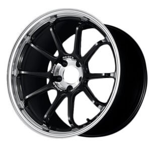 Advan RZ-DF2 Wheel (C-1 Concave) - 19x8.5 / Offset +45 / 5x114.3 (Diamond Cut & Racing Titanium Black)