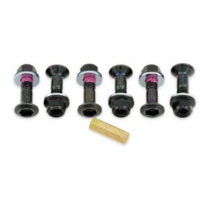 Bolt Hub-Savers Sprocket Bolts/Nuts JAP 2008 HS - Black