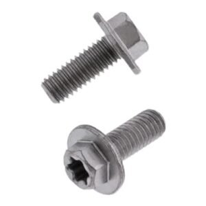 Bolt Large Flange Euro Bolt 6x15mm (Packet of 10)