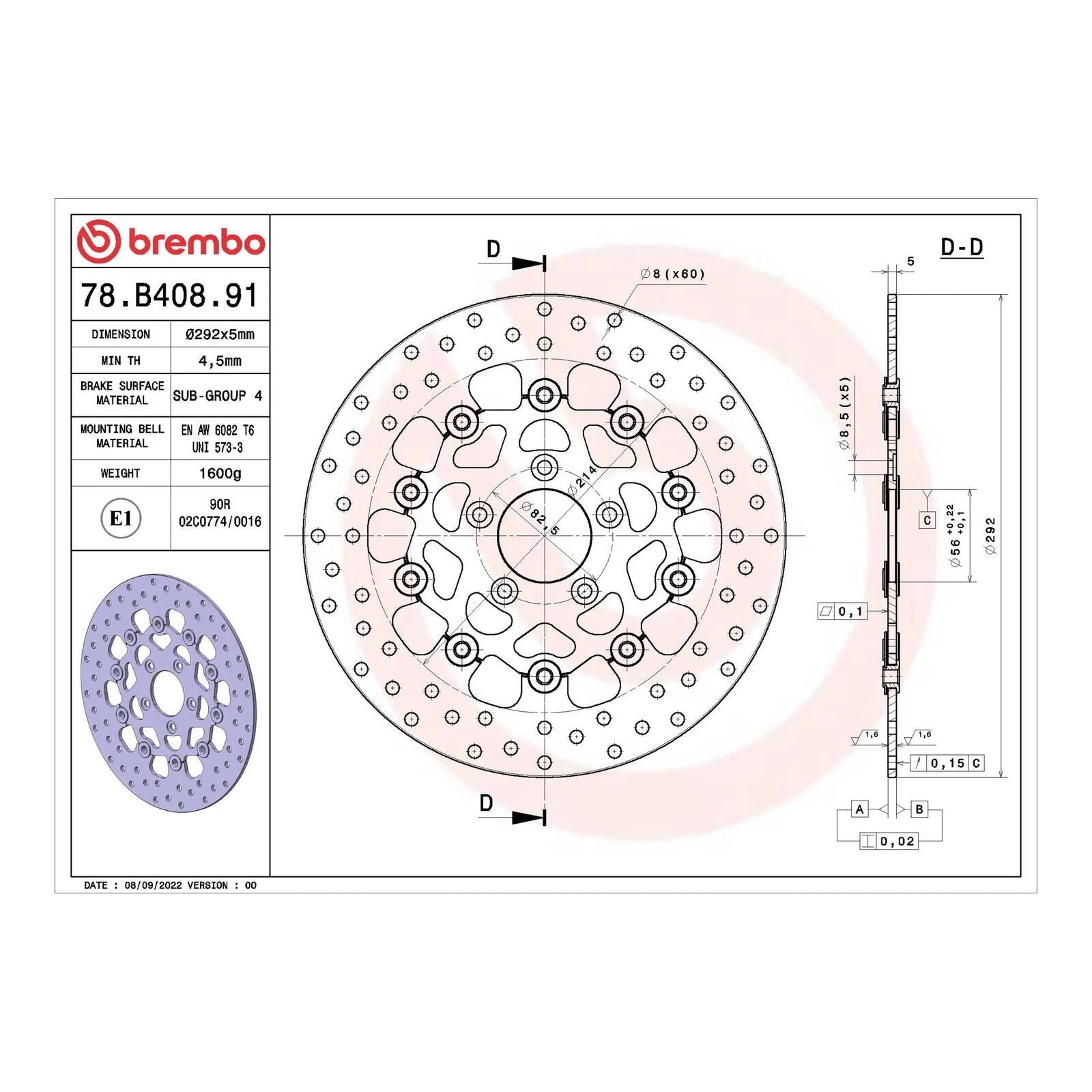 Brembo Brake Disc - Image 2