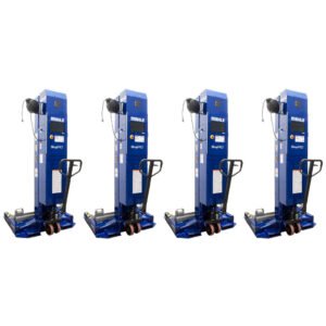 Mahle CML-9 19,000 lb ALI Certified Wireless Mobile Column Lift (Set of 4)