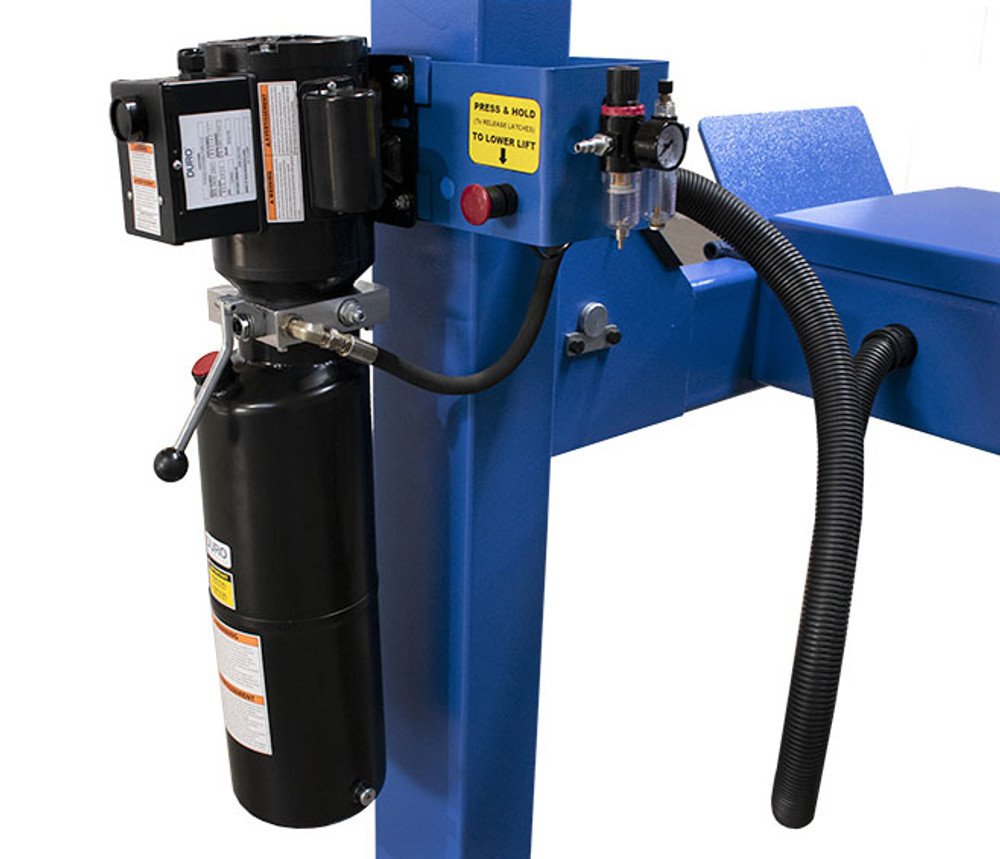 iDeal FP14KAC-X 14,000 lb Cable Driven Closed Front 4 Post Alignment Lift - Image 8