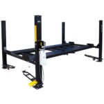 GA9K-DX-XLT 9,000 lb Deluxe Storage Lift Extended Length / Height with Poly Casters, Drip Trays, Jack Tray