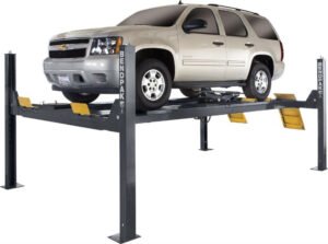 BendPak HDS-14LSXE 14,000-lb. ALI Certified Alignment Lift / Limo Extended / Includes Turnplates and Slip Plates