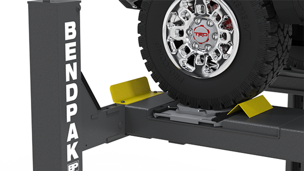 BendPak HDSO14AX 14,000 Lb. Capacity / ALI Certified Alignment / Extended / Open Front / Includes Turnplates and Slip Plates - Image 5
