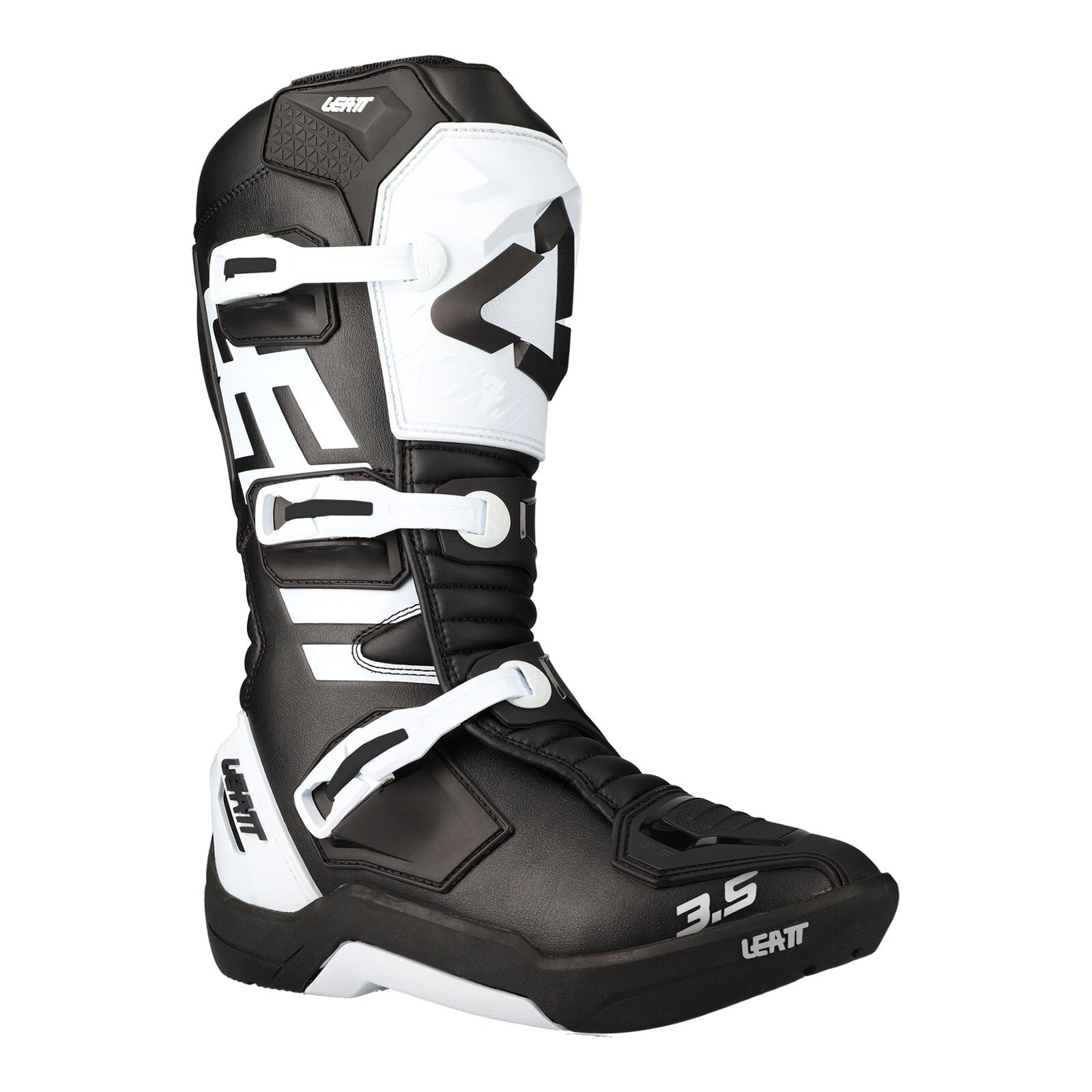 Leatt 3.5 Junior Boot - Black / White - Image 2