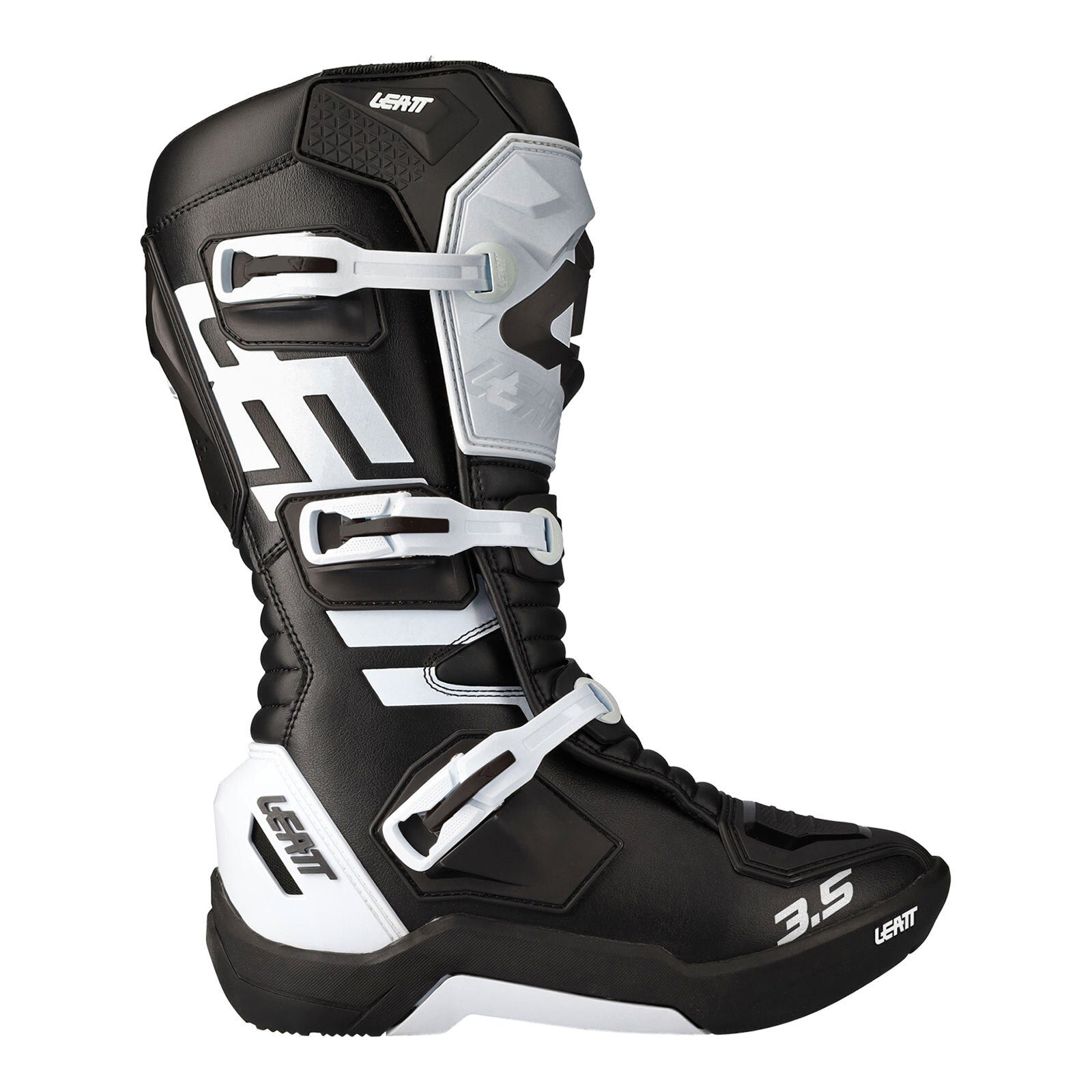 Leatt 3.5 Junior Boot - Black / White - Image 3