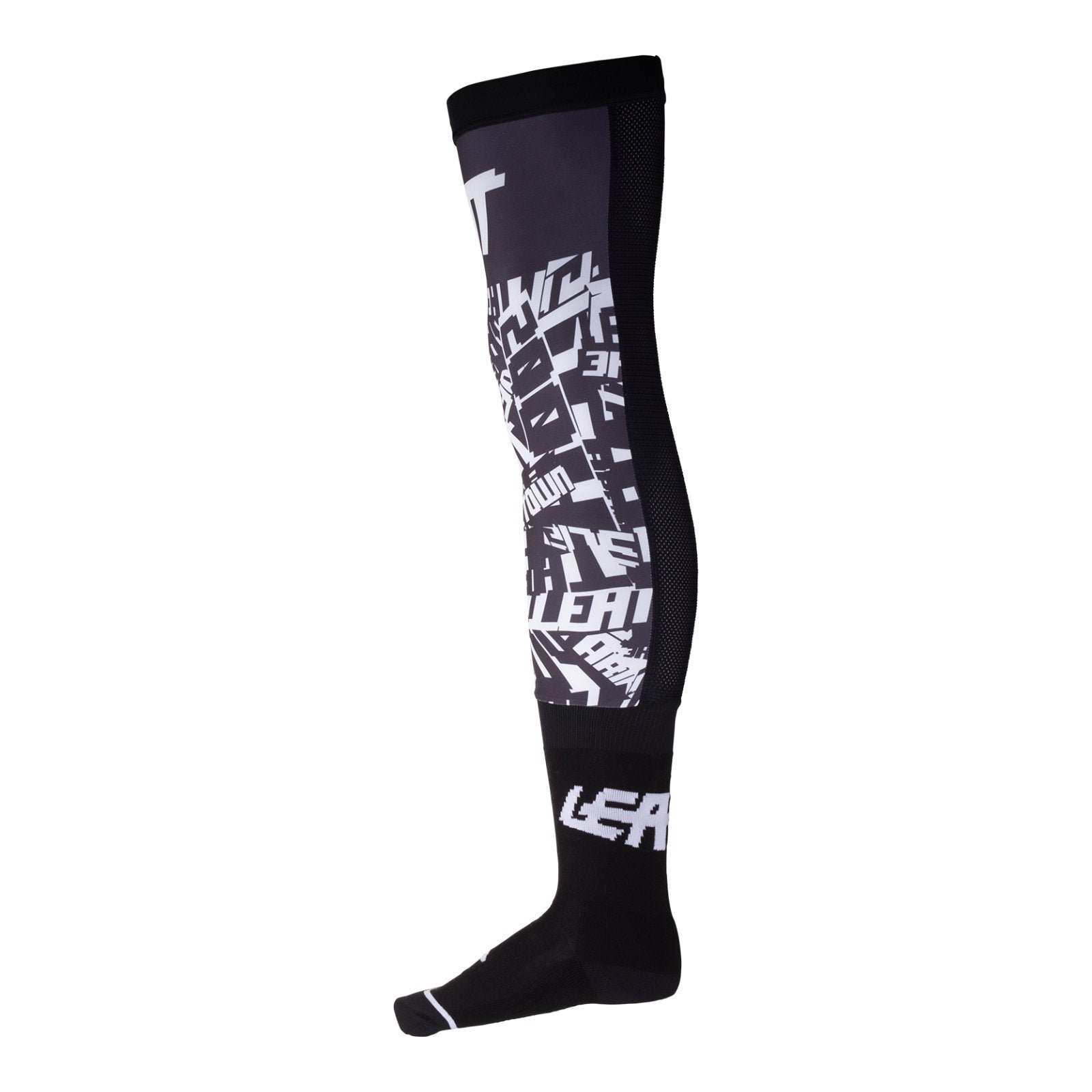 Leatt 2025 Knee Brace Socks - Black / White - Image 2