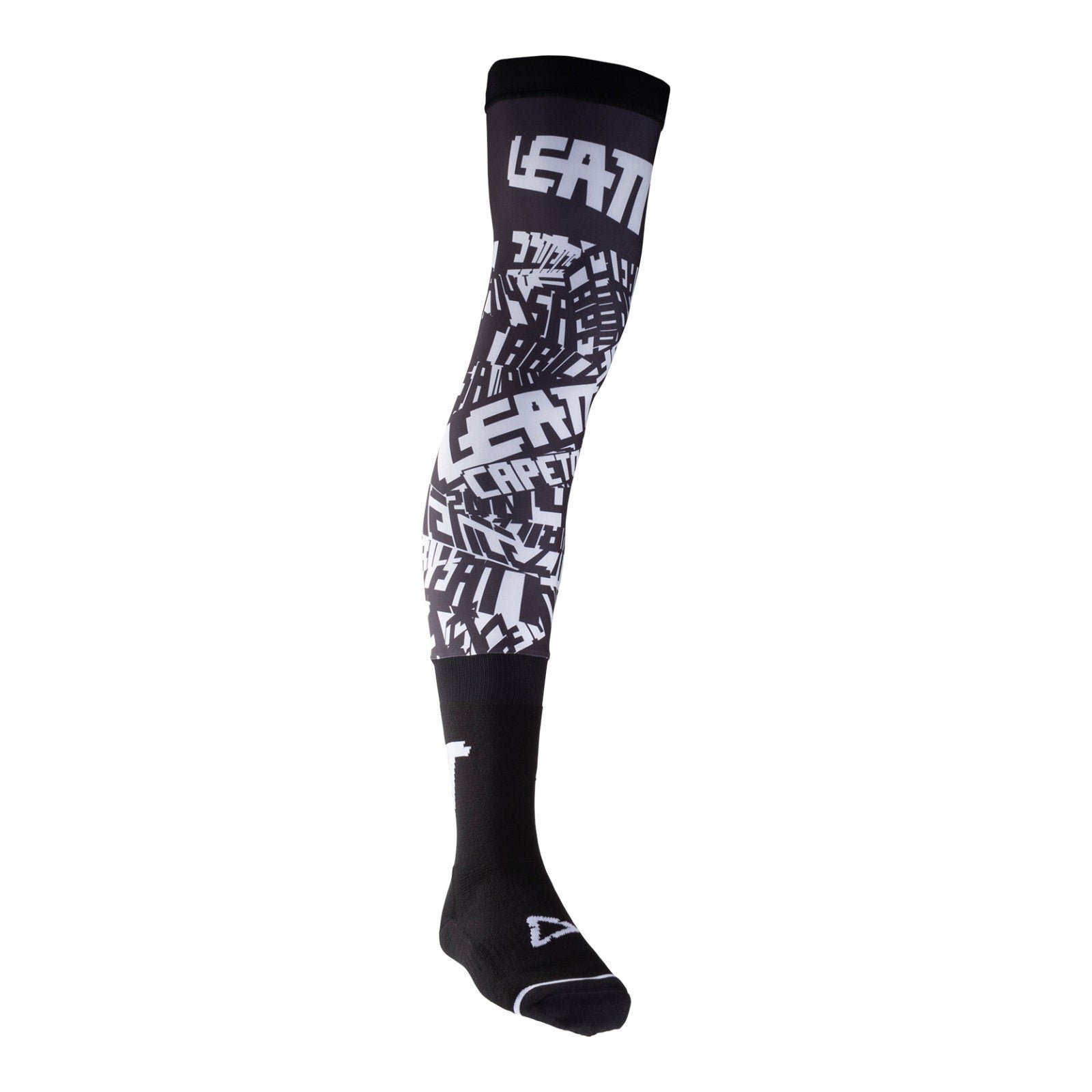 Leatt 2025 Knee Brace Socks - Black / White - Image 3