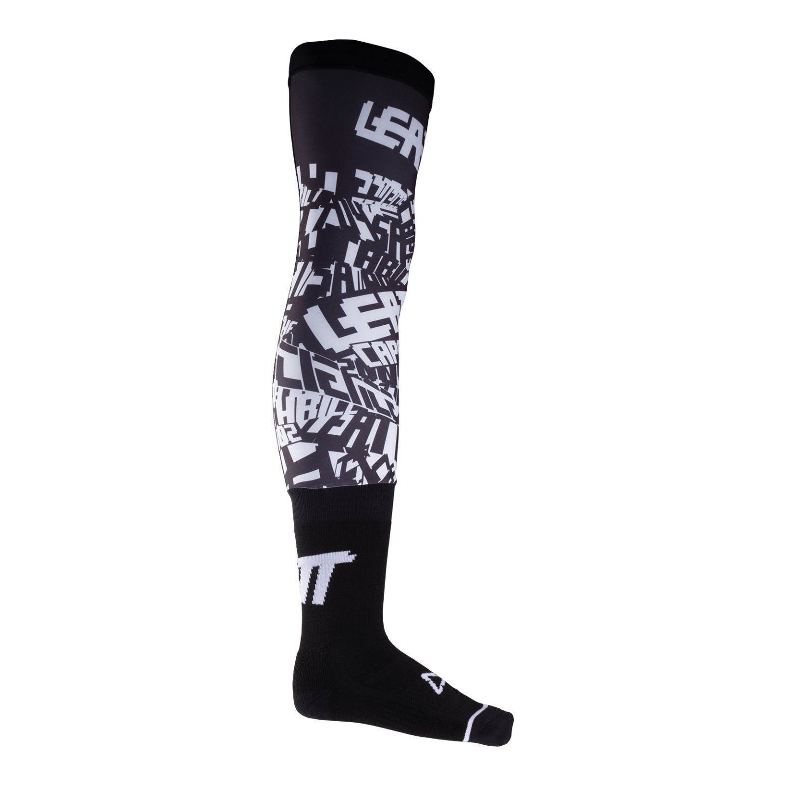 Leatt 2025 Knee Brace Socks - Black / White - Image 4