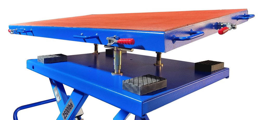 iDeal LT-EV3300DC-X 3,300 lb. Capacity Electric-Hydraulic EV/Hybrid Component Lift Table - Image 11