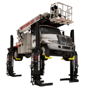 Rotary MCHM14 14,000 Lb. ALI Certified Flex MAX Wireless Mobile-Column Lift (Set of 4)
