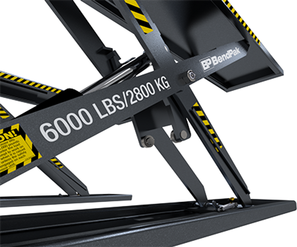 BendPak MDS-6EXTF 6,000-lb Mid-Rise Scissors Lift - Image 3