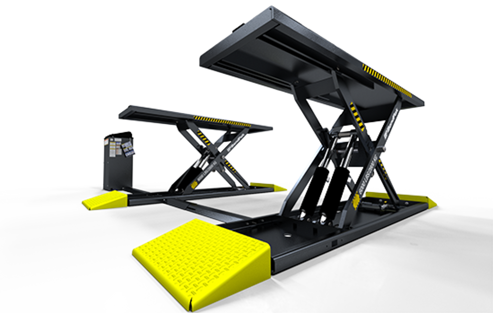 BendPak MDS-6EXTF 6,000-lb Mid-Rise Scissors Lift - Image 2