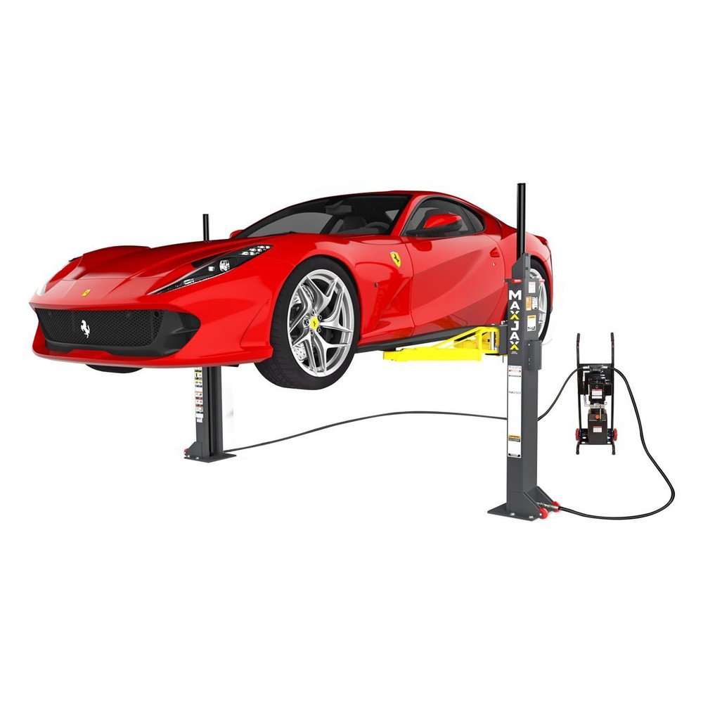 MaxJax M7K Portable Two-Post Garage Lift - Supreme Package - Image 4