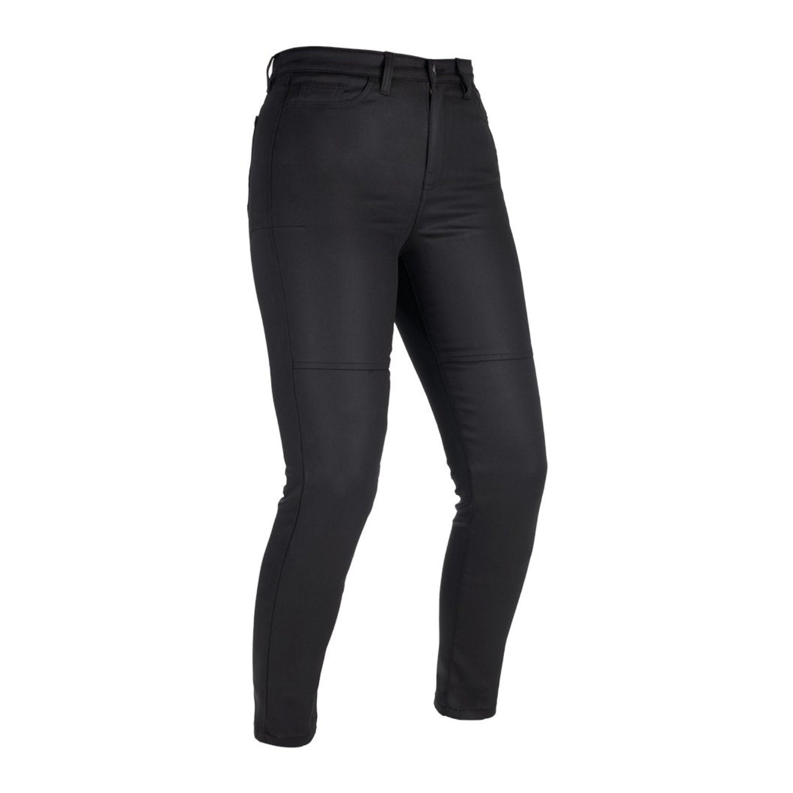 Oxford Ladies OA Waxed Jeggings Pant - Black (Short)