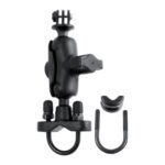 RAM Handlebar U-Bolt Double Ball Mount with Action Camera Adapter