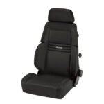 Recaro Expert M Seat - Black Nardo / Black Nardo - Silver Logo