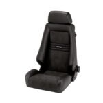 Recaro Specialist S Seat - Leather Black / Black Artista - Silver Logo