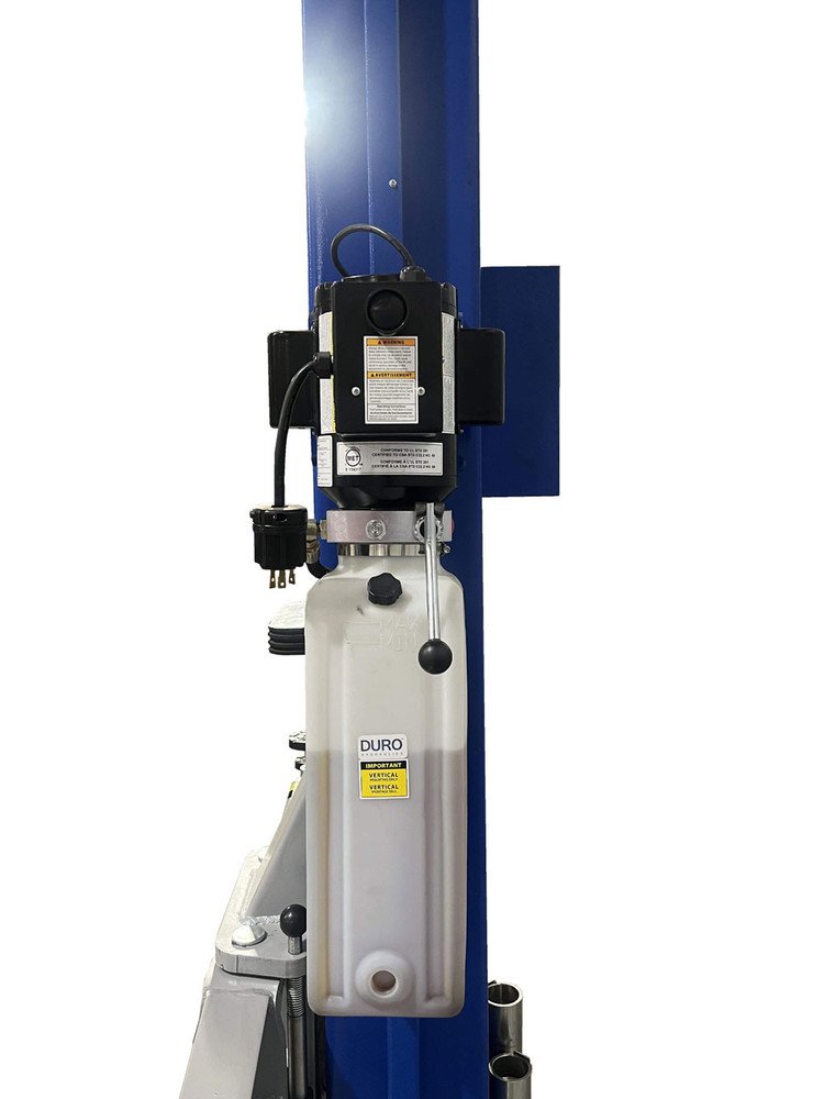iDEAL TP12KSC-DX 12,000 lb. ALI Certified Heavy Duty 2-Post Symmetric Clear Floor Lift - Image 5