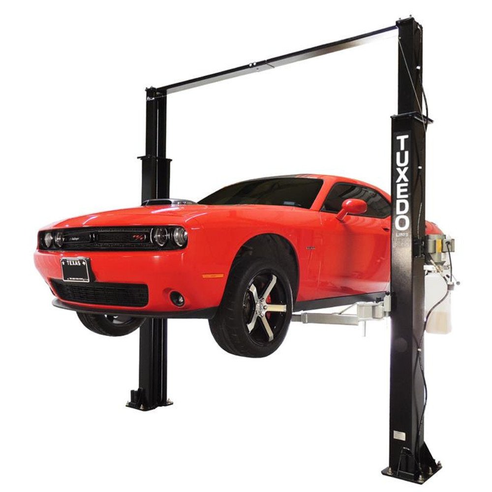 Tuxedo 2 Post Asymmetric Clear Floor Car Lift GA9KAC-TUX 9,000 lb. - Image 5