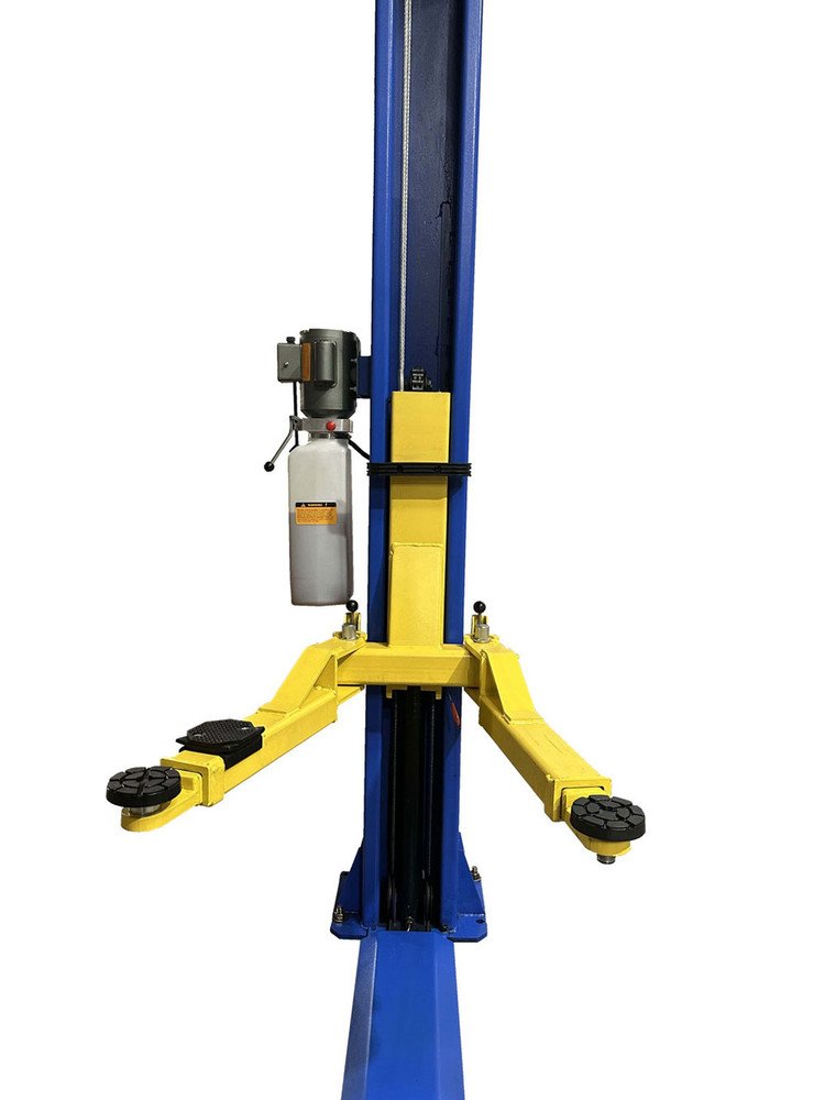 Tuxedo TP9KACX 9,000 lb 2 Post Asymmetric Clear Floor Car Lift - Image 2