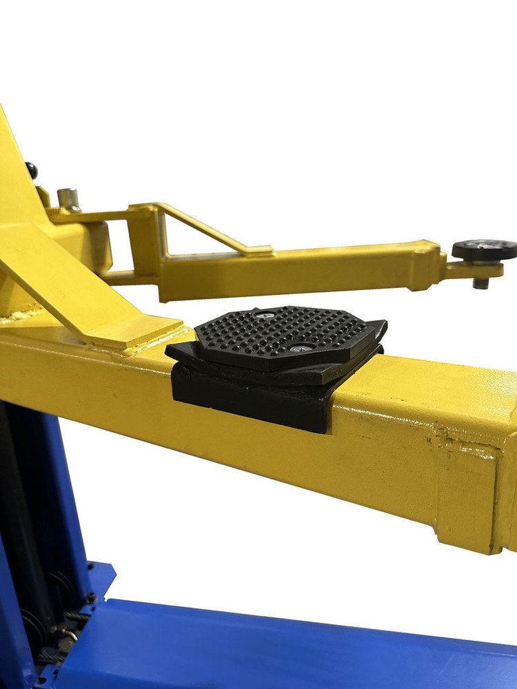 Tuxedo TP9KACX 9,000 lb 2 Post Asymmetric Clear Floor Car Lift - Image 3