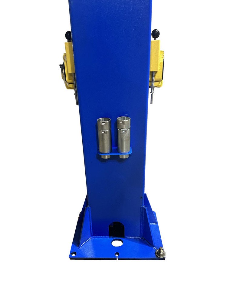 Tuxedo TP9KACX 9,000 lb 2 Post Asymmetric Clear Floor Car Lift - Image 4