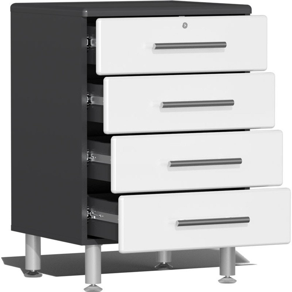 Ulti-MATE Garage 2.0 Series 4-Piece Workstation Set with Bamboo Worktop - Image 3