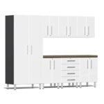 Ulti-MATE Garage Cabinet 2.0 Series 8-Piece Kit with Bamboo Top