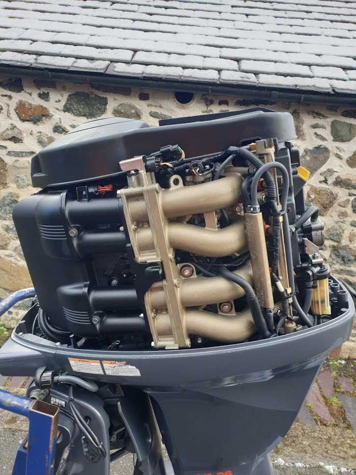 Used 115hp Yamaha Outboard XL shaft 4 stroke, 2008 model in excellent condition - Image 2