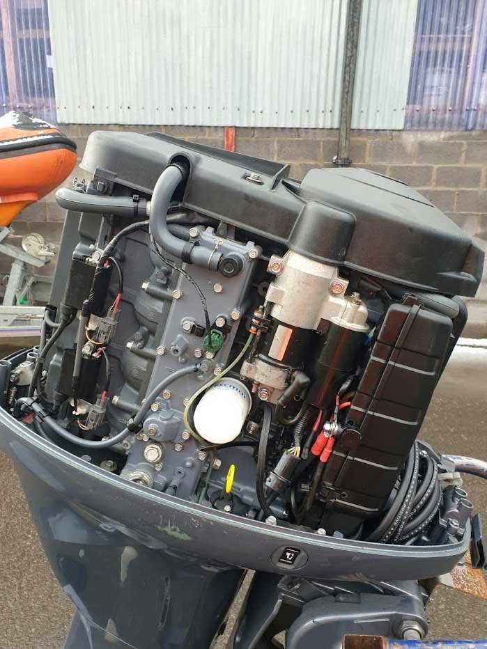 Used 115hp Yamaha Outboard XL shaft 4 stroke, 2008 model in excellent condition - Image 3