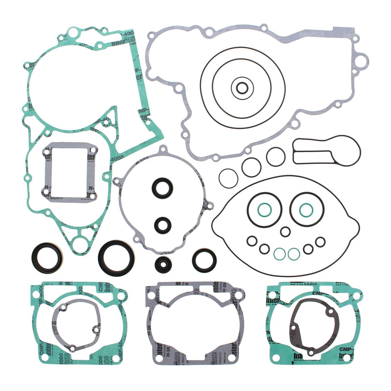 Vertex Complete Gasket Set with Oil Seals (811326)