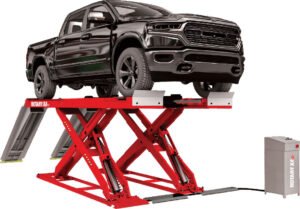 Rotary XA12 12,000 lb ALI Certified Alignment Scissor Lift + Rolling Jacks