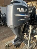 2003 YAMAHA 150HP 4 STROKE EFI LONG SHAFT 20" OUTBOARD SERVICED REMOTES & GAUGES