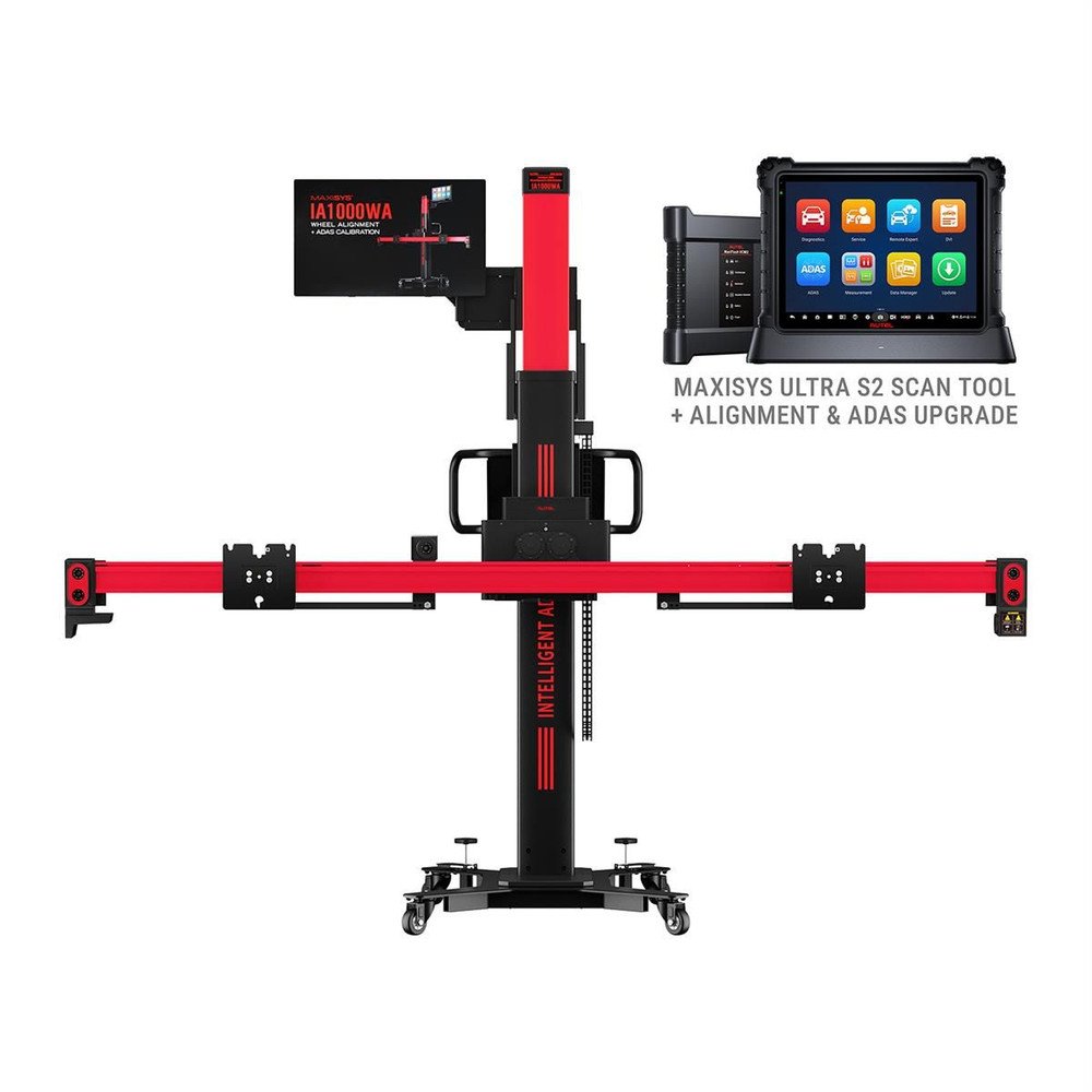 Autel MaxiSys IA1000 Automated ADAS Calibration and Wheel Alignment System With MS Ultra S2