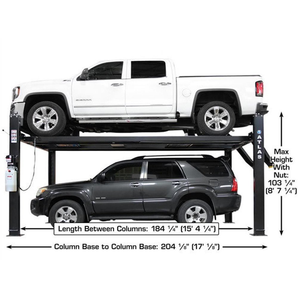 Atlas Apex 9 ALI Certified 9,000 lb. Capacity 4-Post Lift - Image 2