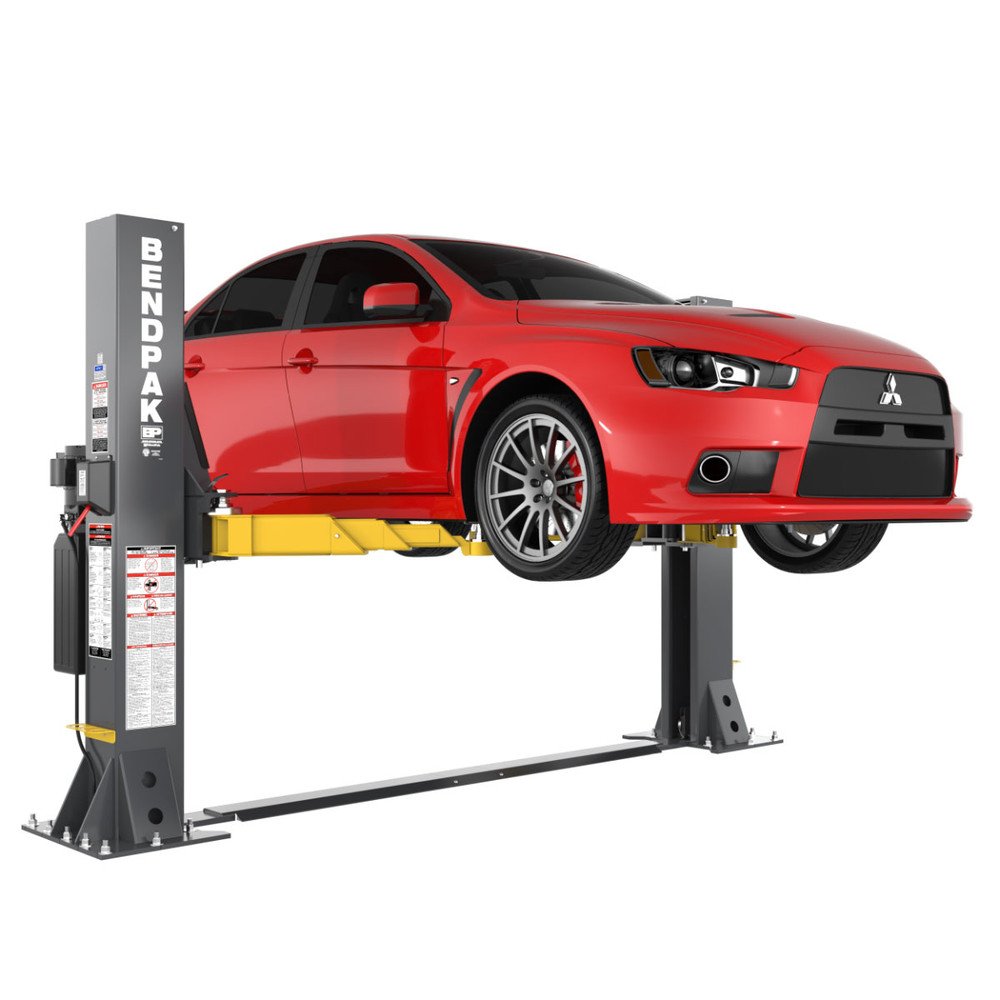 Bendpak 10AP-SRT 10,000‐lb. Capacity ALI Certified / Adaptable Clearfloor / Adjustable Width / Screw Pads / SHORT-RISE