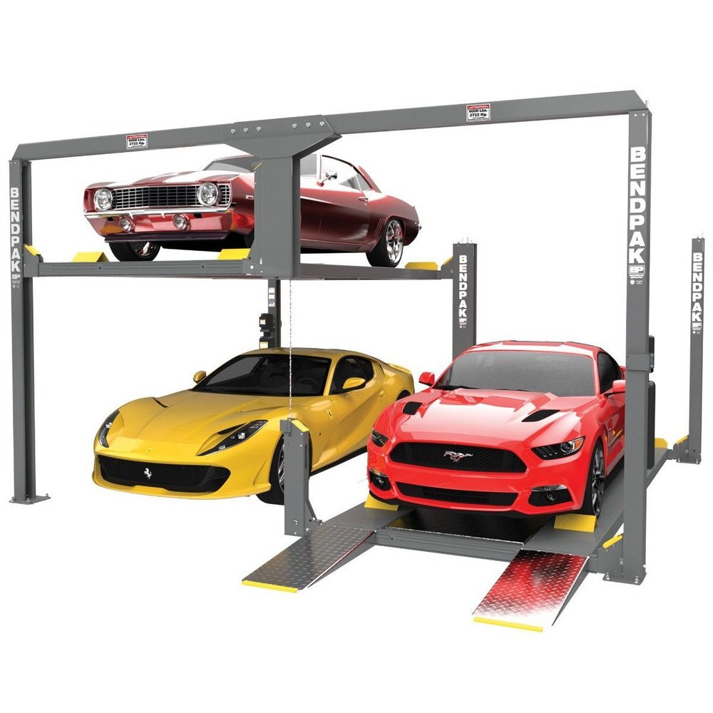 Bendpak PL-12000DP 12,000 Lb. Cap. Parking Lift / Tandem Independent Platforms / Ext. Rise - Long Platforms / SPECIAL ORDER - Image 2