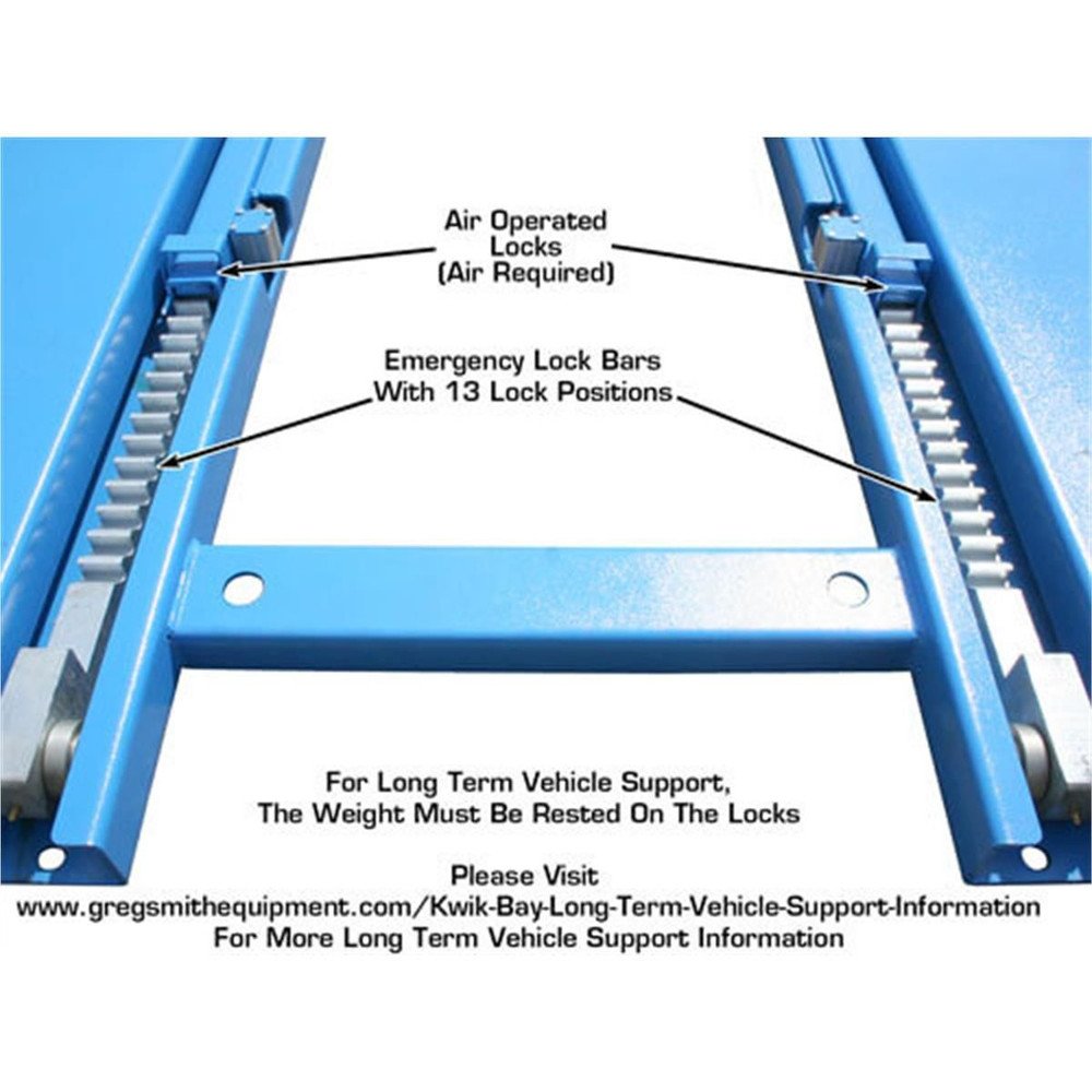 Atlas 7K-Kwik-Bay Portable Mid-Rise 7000 lbs Capacity Scissor Lift - Image 3