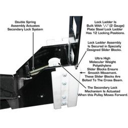 Atlas Garage PRO8000EXT-L Extra Tall/Extra Long Portable Hobbyist 8,000 lb. Capacity 4-Post Lift - Image 5